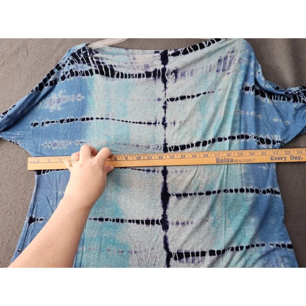 NWOT Hard Tail Forever Oversized Top Sz S Tie Dye Slouchy Alternative Colorful